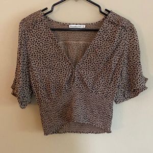 Abercrombie Cropped Blouse